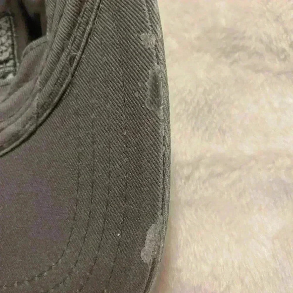 Baseball cap with American Flag in front in gray. Adjustable. By Academy. Unisex - Picture 6 of 8